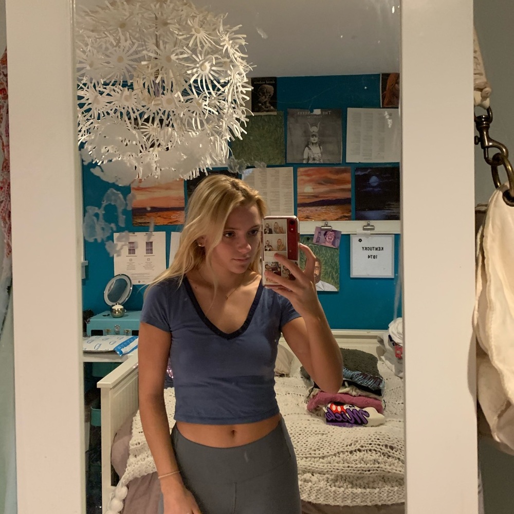 two crop tops!